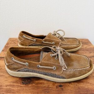 Sperry Billfish 3-Eye Leather Sailing Boat Shoes